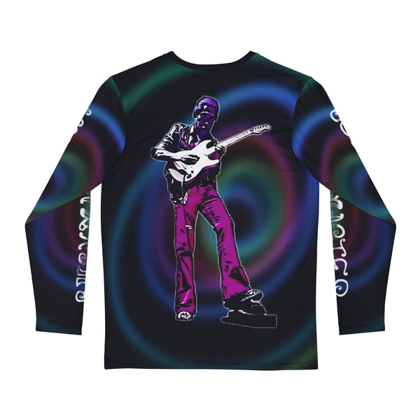 Gary Groovy Wah - Men's Long Sleeve Shirt (AOP) - Groovy Gary